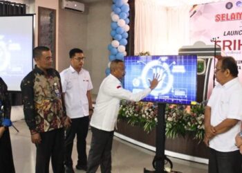 Sekda Subulussalam Sairun Launching Aplikasi “Srikandi”