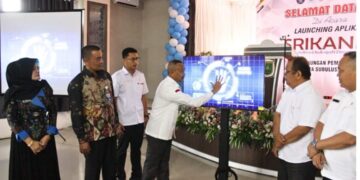 Sekda Subulussalam Sairun Launching Aplikasi “Srikandi”