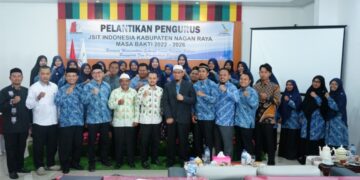 Asisten Zulfika Lantik Pengurus JSIT Nagan Raya, Sinergi Dengan Pemda Diharapkan Meningkat