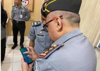 Maraknya Judi Dan Pinjaman Online, Kalapas Kutacane Lakukan Pemeriksaan Handphone Petugas