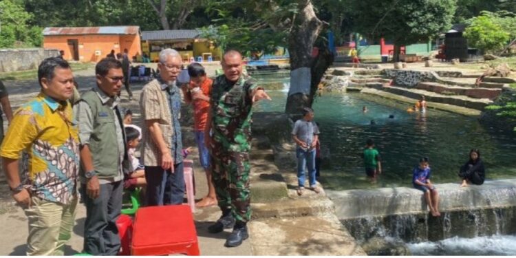 Atasi Kekeringan, Danrindam IM Izinkan Pemkab Aceh Besar Ambil Air Di Kolam Mata Ie
