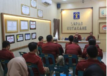 Sambut HUT Kemerdekaan RI Dan Hari Pengayoman Ke-79 , Lapas Dan Bapas Kutacane Gelar Rapat Pembentukan Panitia