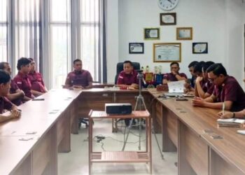 Kepala Kantor Imigrasi Takengon Hamdani Pimpin Rapat Internal Pegawai