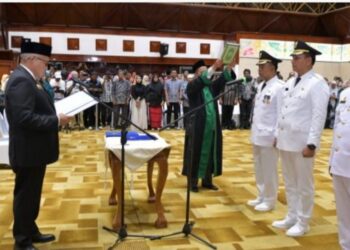 Pj Gubernur Aceh Bustami Hamzah Lantik 3 Pj Bupati