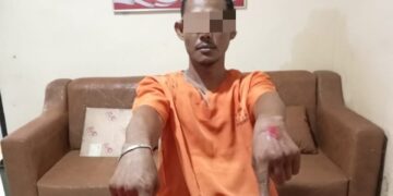 Satnarkoba Polres Kampar Tangkap Pelaku Narkoba Di Kelurahan Langgini