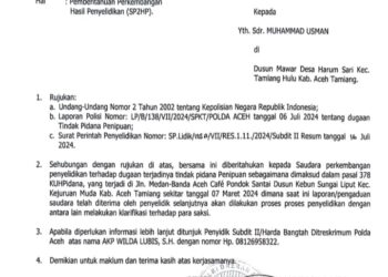 Tokoh Dan Aktivis Aceh Meminta Ketua KIP Aceh Tamiang Dihukum, Diduga Tipu Kader Politisi Partai Aceh