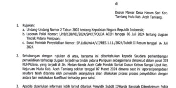 Tokoh Dan Aktivis Aceh Meminta Ketua KIP Aceh Tamiang Dihukum, Diduga Tipu Kader Politisi Partai Aceh