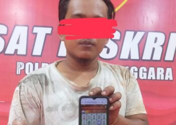 Satreskrim Polres Agara Ungkapan Kasus Perjudian Online Di Desa Pulonas Baru