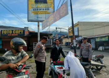 Perkuat Harkamtibmas, Polsek Bintang Patroli Dialogis Ke Pemukiman Masyarakat