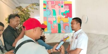 Bidang Pemuda Ratu Dewa Hadiri Pelantikan BP2SS Kota Palembang