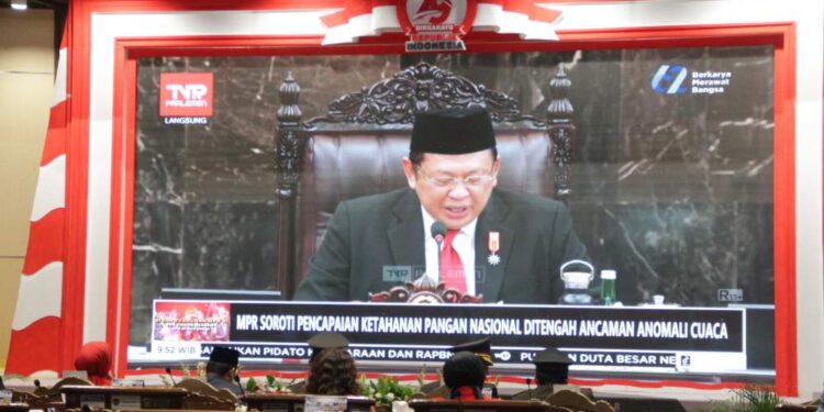 Kapolda Sumsel Bersama Forkopimda Provinsi Sumsel Mengikuti Pidato Kenegaraan Presiden RI