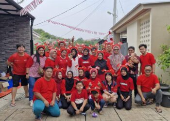 Warga Griya Hana Residence Semarak Menyambut HUT RI Ke 79