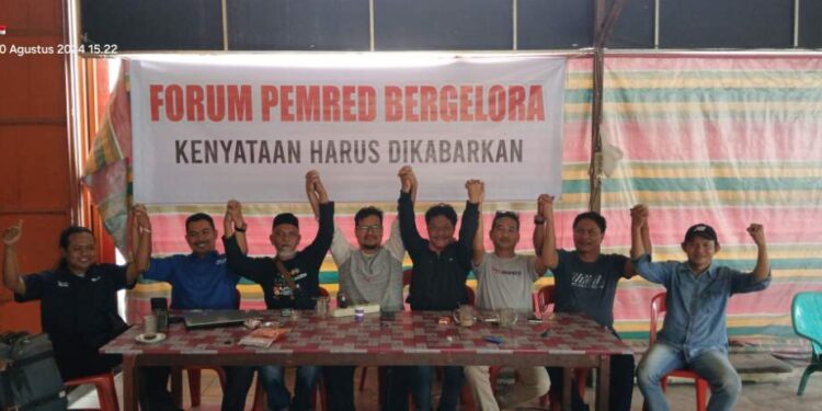 Jurnalis Di Takengon Deklarasikan Forum Pemred Bergelora