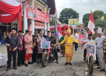 5025 Pelajar Mengikuti Karnaval Budaya Memeriahkan HUT RI Ke 79