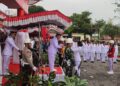 Pj Bupati Aceh Tengah Subhandhy Pimpin Upacara Bendera Merah Putih HUT RI Ke 79