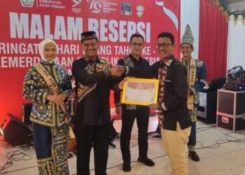 Dinkes Aceh Tengah Terima Penghargaan Juara 1 Lomba Inovasi Daerah Tahun 2024