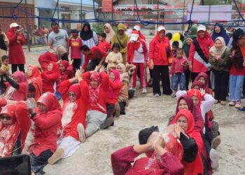 Semarak HUT RI Ke 79, Masyarakat Kampung Umang Gelar Beragam Perlombaan