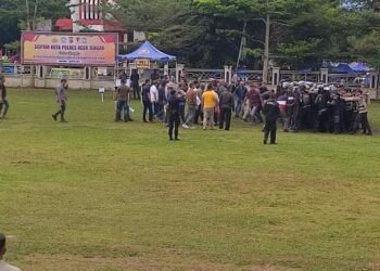 Hadapi Pilkada, Polres Aceh Tengah Gelar Simulasi Sispamkota Operasi Mantap Praja Seulawah 2024 