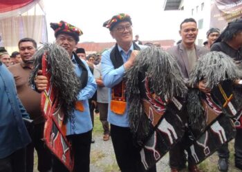 Perdana, Pasangan TaGar Resmi Daftar Sebagai Calon Bupati- Wakil Bupati Ke KIP Bener Meriah