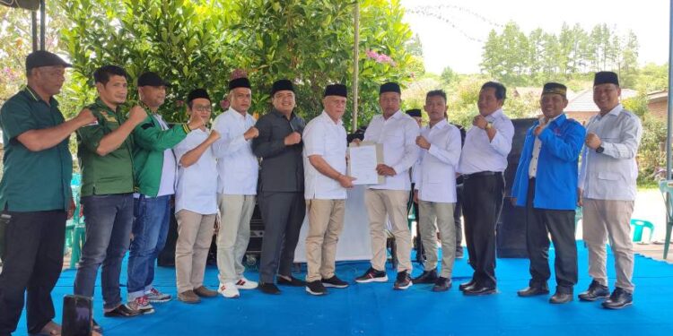 Ribuan Massa Pendukung Hadiri Deklarasi Pasangan “SEDE” Shabela Abu Bakar -Eka Shaputra