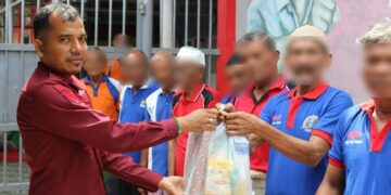 Penuhi Hak WBP Lansia, Rutan Sigli Bagikan Paket Penunjang Daya Tahan Tubuh