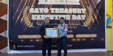 Rutan Takengon Meraih Peringkat 2 IKPA Periode Semester 1 Tahun Anggaran 2024