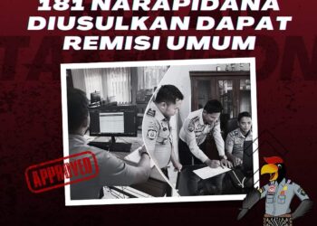 Rutan Takengon Usul 181 Narapidana Untuk Dapat Remisi Umun 17 Agustus 2024 