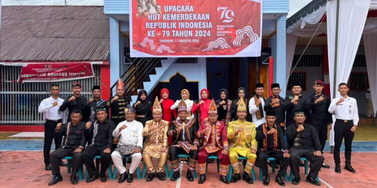 Rutan Kelas IIB Takengon Melaksanakan Upacara HUT RI Ke-79