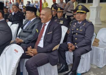 Upacara Penurunan Bendera Merah Putih Peringati HUT RI Ke-79  Kabupaten Aceh Tengah
