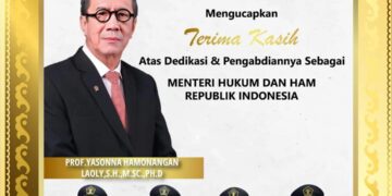 Kantor Imigrasi Takengon mengucapkan Selamat Atas Pelantikan Supratman Andi Agtas Sebagai Menkumham RI