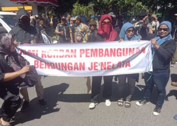 Tuntut Hak Masyarakat, LSM GMBI SulSel  Demo BBWS Pompengan Jeneberang