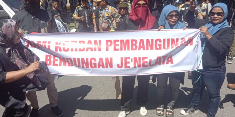 Tuntut Hak Masyarakat, LSM GMBI SulSel  Demo BBWS Pompengan Jeneberang
