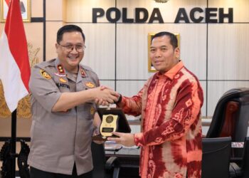 Direktur Intelijen Keimigrasian Kemenkumham RI Audiensi Dengan Kapolda Aceh Achmad Kartiko