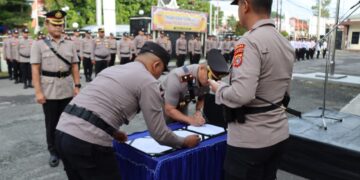 Wakapolres Aceh Tengah Di Ganti, Kapolres Dody Indra Eka Putra Pimpin Sertijab