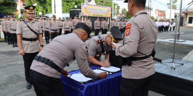Wakapolres Aceh Tengah Di Ganti, Kapolres Dody Indra Eka Putra Pimpin Sertijab