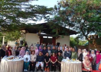 Peninjauan Lahan Cabai Dinas Pertanian Kota Palembang