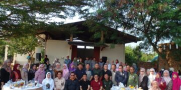 Peninjauan Lahan Cabai Dinas Pertanian Kota Palembang