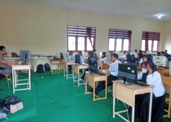 164 Calon Panwascam Di Aceh Singkil Ikuti Ujian CAT