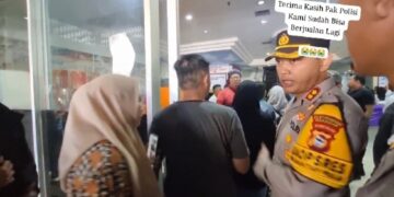 Pedagang Pasar Butung: Terimakasih Pak Polisi Kami Bisa Kembali Berjualan Dengan Normal Dan Aman