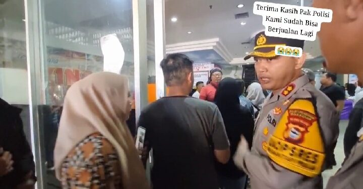 Pedagang Pasar Butung: Terimakasih Pak Polisi Kami Bisa Kembali Berjualan Dengan Normal Dan Aman