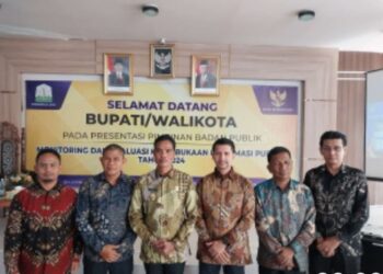 Pemko Langsa Mengikuti Evaluasi Keterbukaan Informasi Badan publik Tahun  2024
