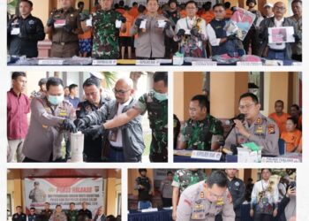 Hasil Operasi Antik Lancang Kuning 2024, Amankan 49 Tersangka Polres Siak Selamatkan 1392 Jiwa Dari Narkoba