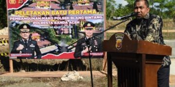Polsek Blang Bintang Akan Segera Miliki Gedung Sebagai Kantor