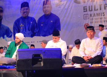 Dandim Riyanto Budi Nugroho Hadiri Gebyar Sholawat Dan Doa Bersama Dalam Haul Akbar Kesultanan Siak