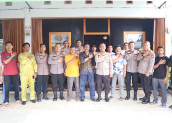 Kapolres Kuansing Pimpin Jumat Curhat Dan Silaturahmi Dengan Ketua Forum Kades