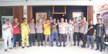 Kapolres Kuansing Pimpin Jumat Curhat Dan Silaturahmi Dengan Ketua Forum Kades