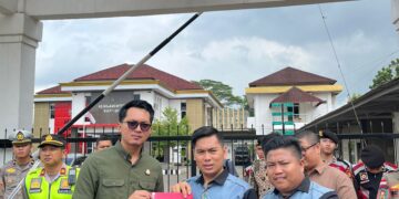 Datangi Kejari Banyuasin, PP Himpunan Mahasiswa Meminta Usut Tuntas Pungli Di Salah Satu Sekolah SMAN Bumi Sedulang Setudung