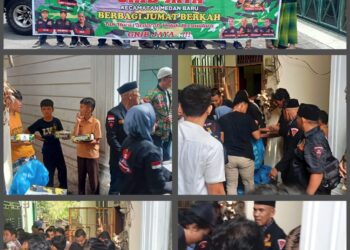 Lagi, GRIB JAYA Kota Medan Bersama PAC Kecamatan Medan Baru Gelar Jumat Berkah