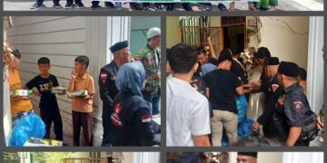Lagi, GRIB JAYA Kota Medan Bersama PAC Kecamatan Medan Baru Gelar Jumat Berkah