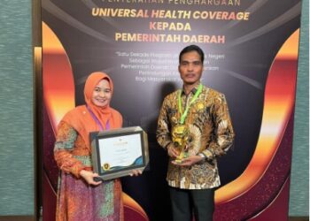 Pemerintah Kota Langsa Kembali Memperoleh Penghargaan Universal Health Coverage (UHC) 